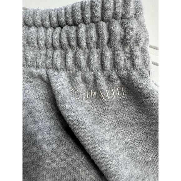 Adidas Climalite Track Pants Jogging Running Men’s Medium Striped Gray White - Picture 7 of 7